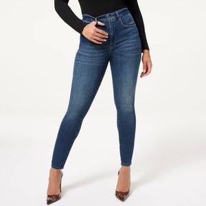 GOOD AMERICAN GOOD LEGS Size 16 Dark Wash Skinny Jeans